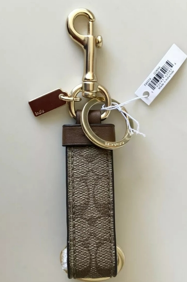 🐎Coach|Signature Key Fob🐎 - Picture 3 of 8